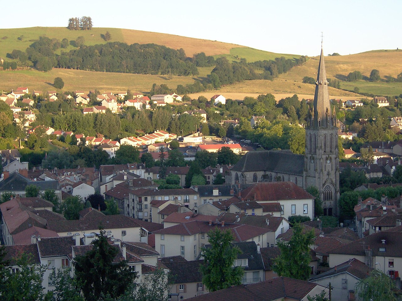 Vue de Aurillac
