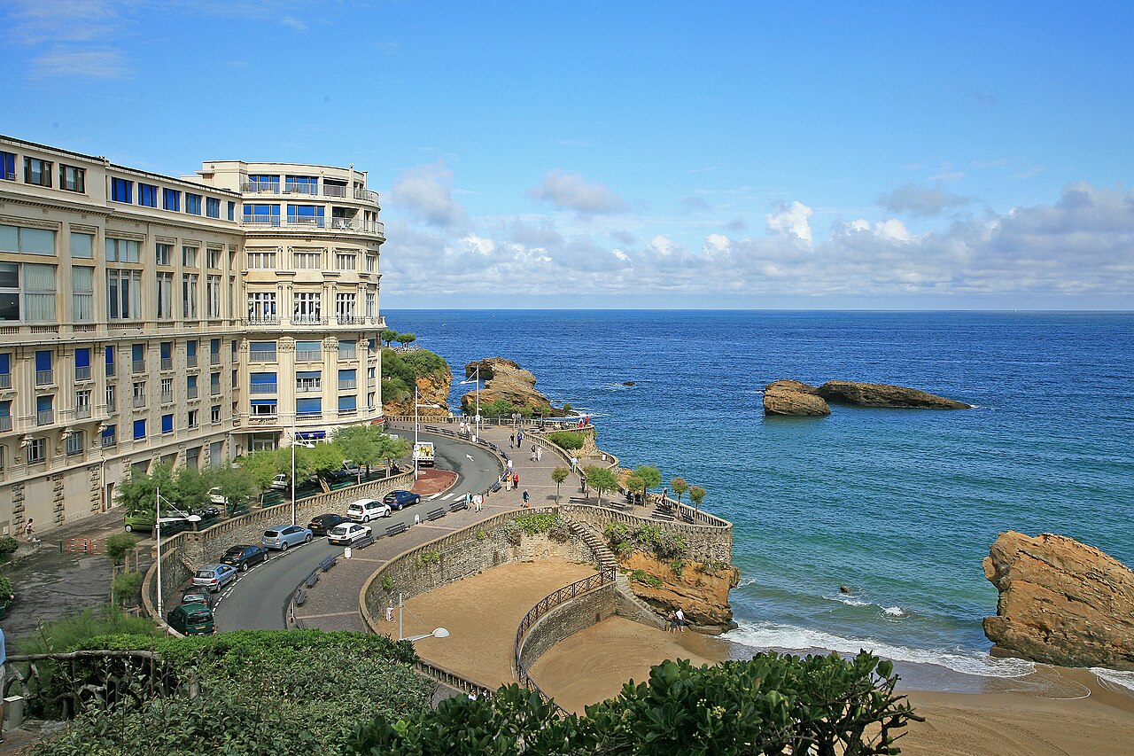 Vue de Biarritz