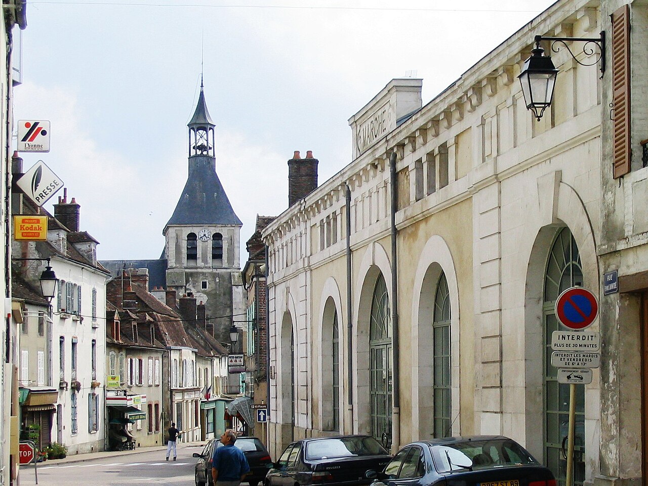 Vue de Brienon-sur-Armancon