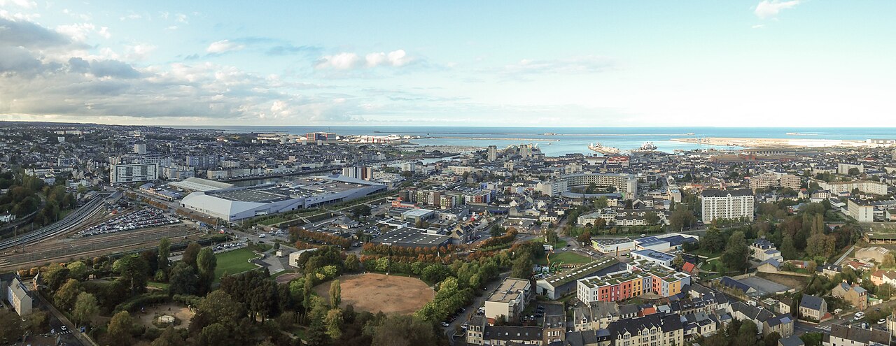 Vue de Cherbourg-en-Cotentin