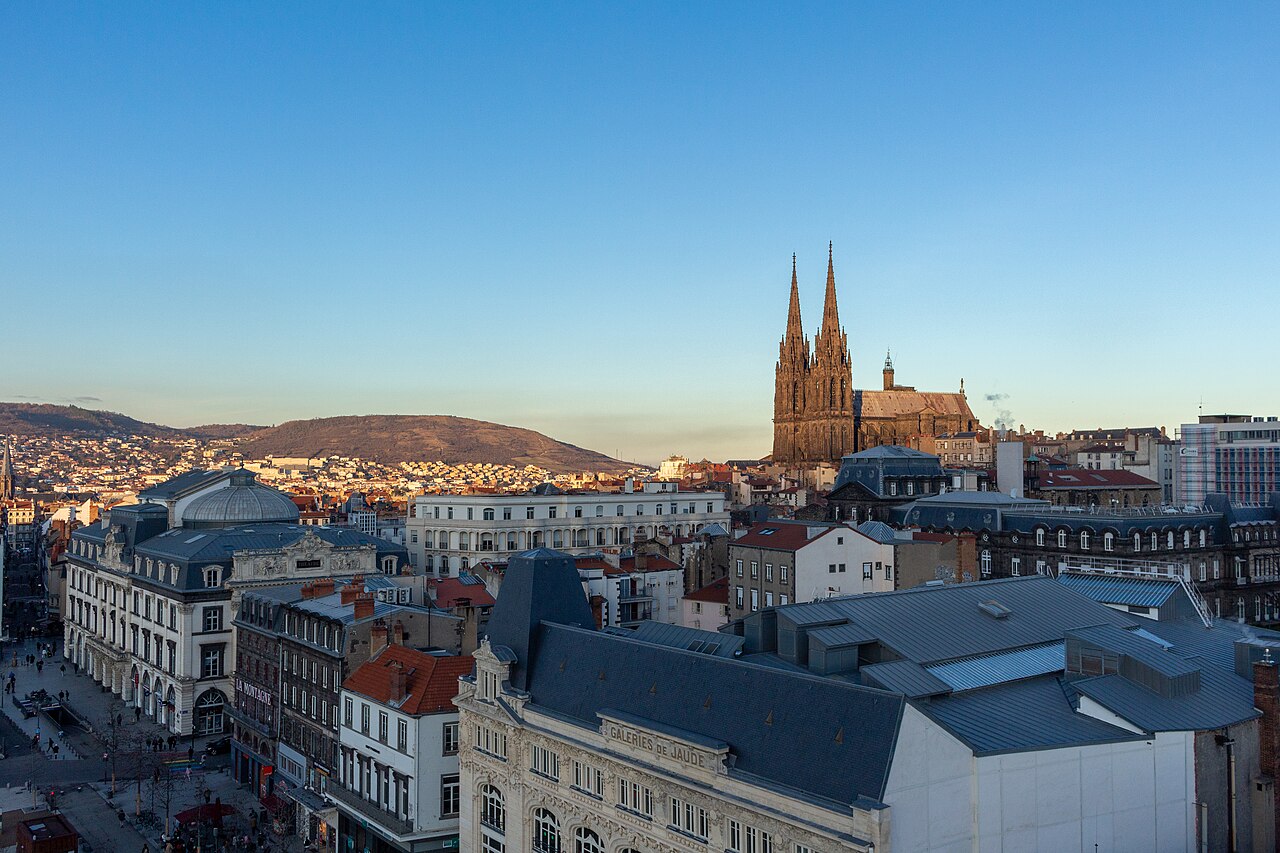 Vue de Clermont-Ferrand