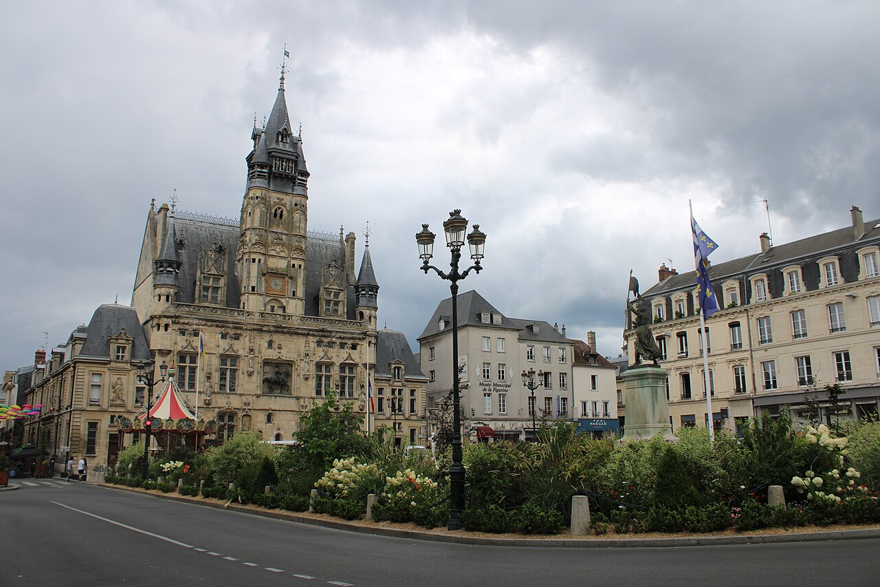 Vue de Compiegne