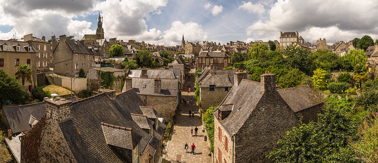 Vue de Dinan