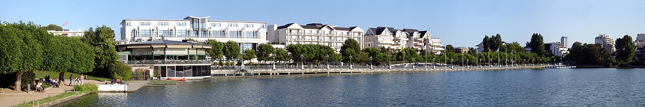 Vue de Enghien-les-Bains