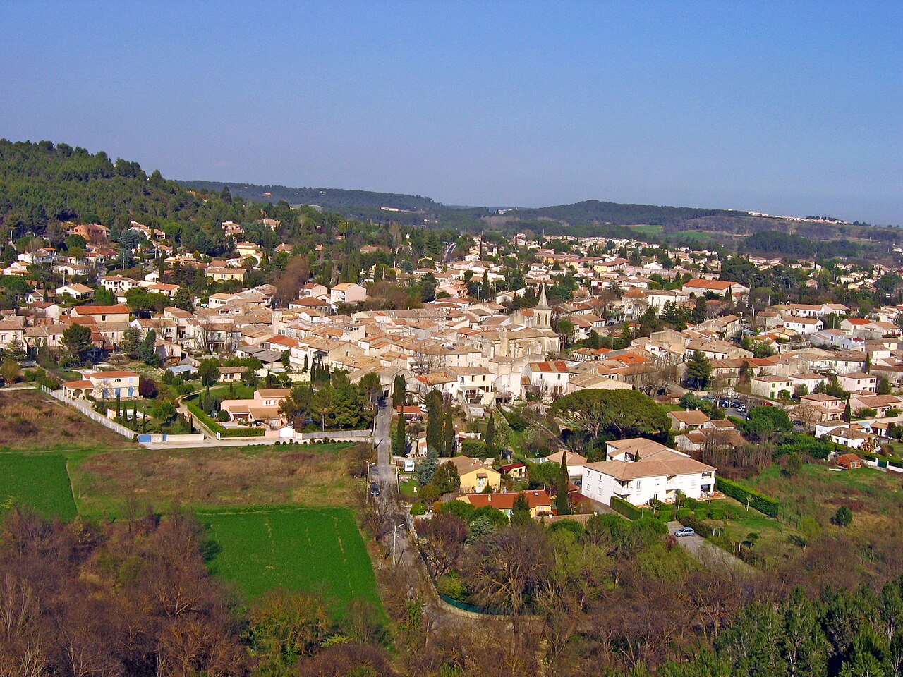 Vue de Grabels