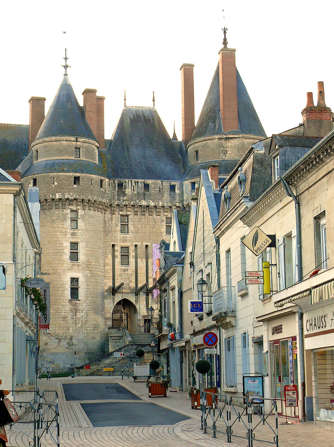 Vue de Langeais