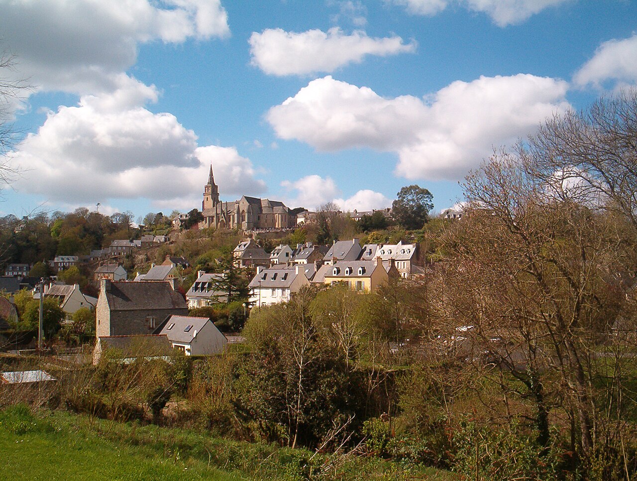 Vue de Lannion