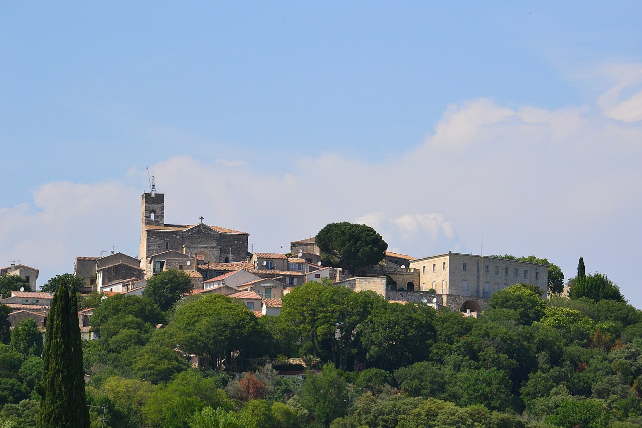 Vue de Montferrier-sur-Lez