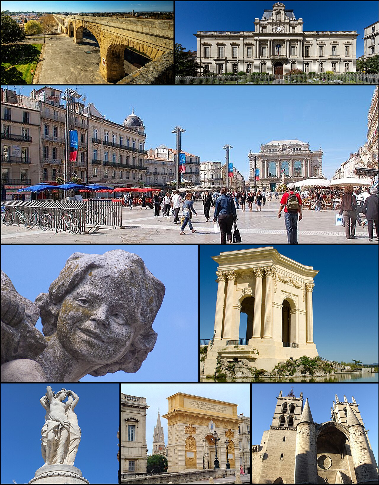 Vue de Montpellier
