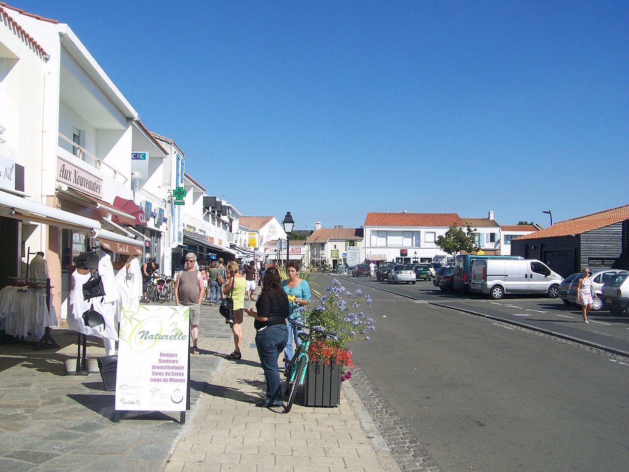 Vue de Noirmoutier-en-l'Ile