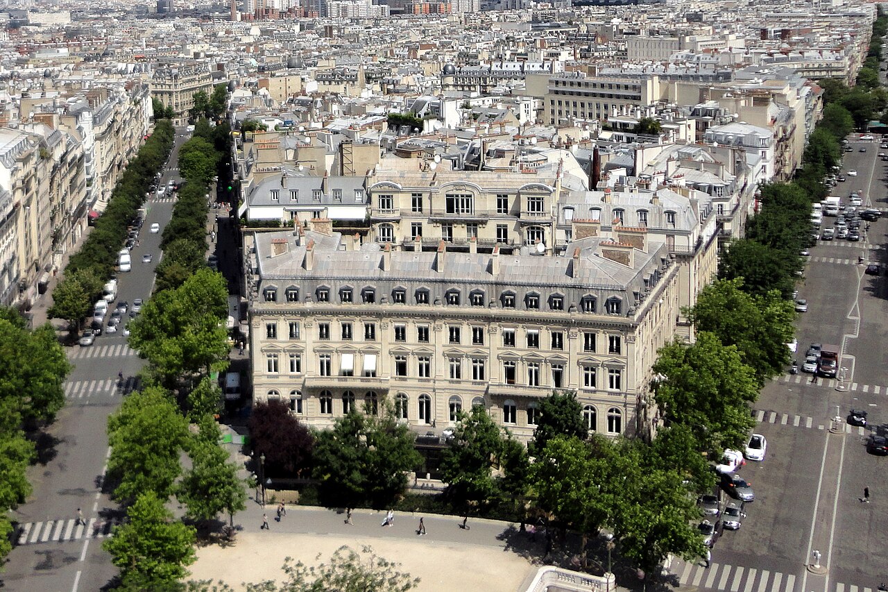 Vue de Paris 17e arrondissement