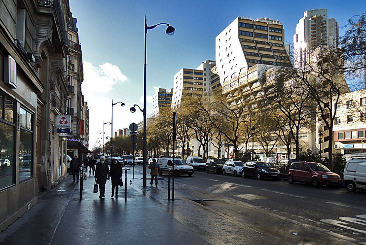 Vue de Paris 19e arrondissement