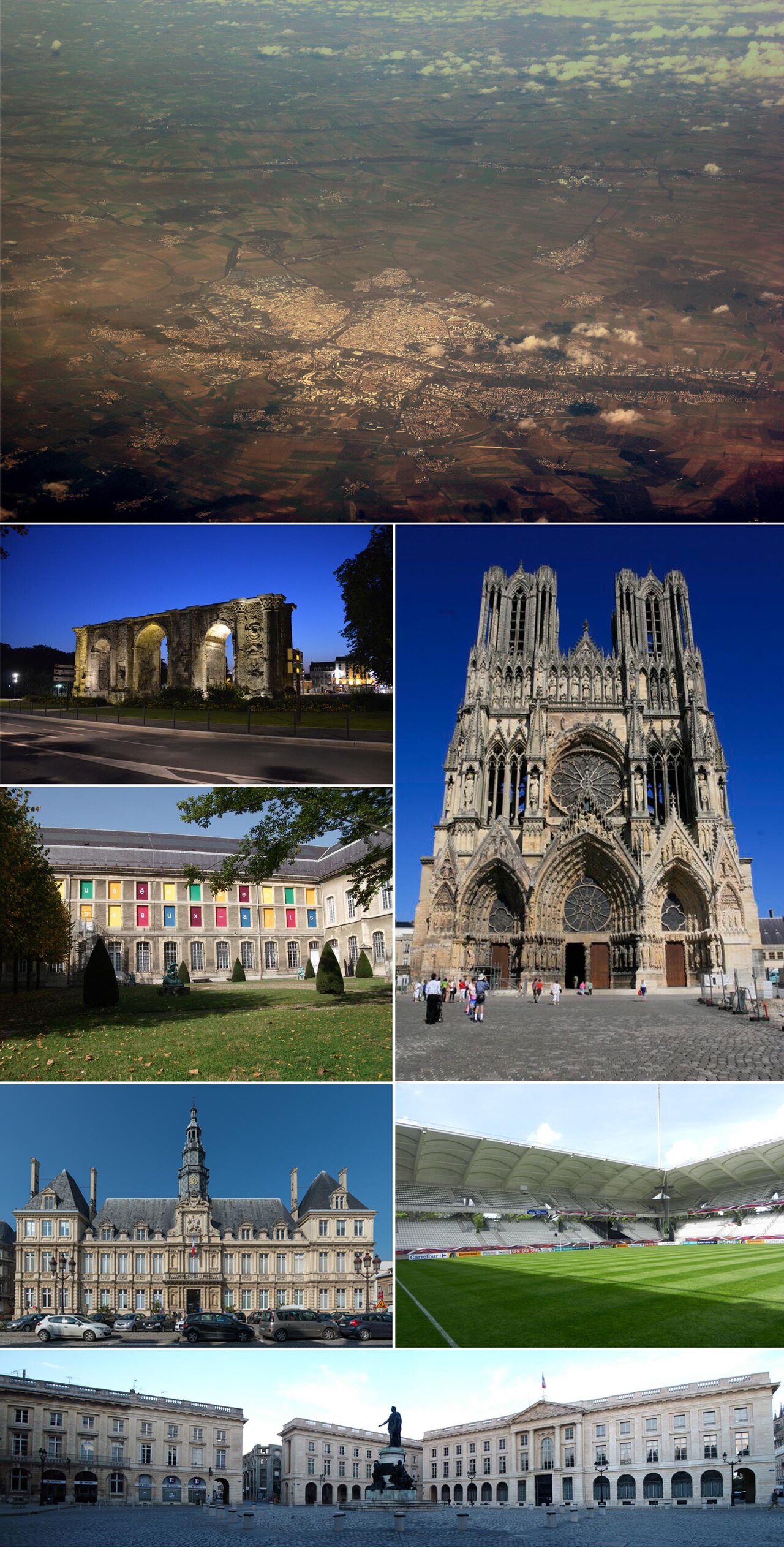 Vue de Reims