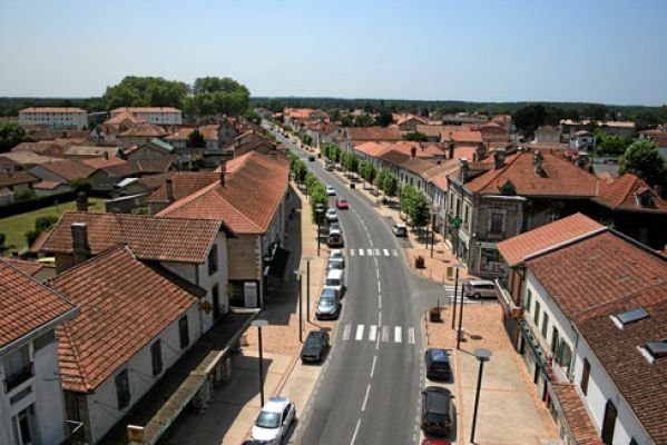 Vue de Saint-Vincent-de-Tyrosse