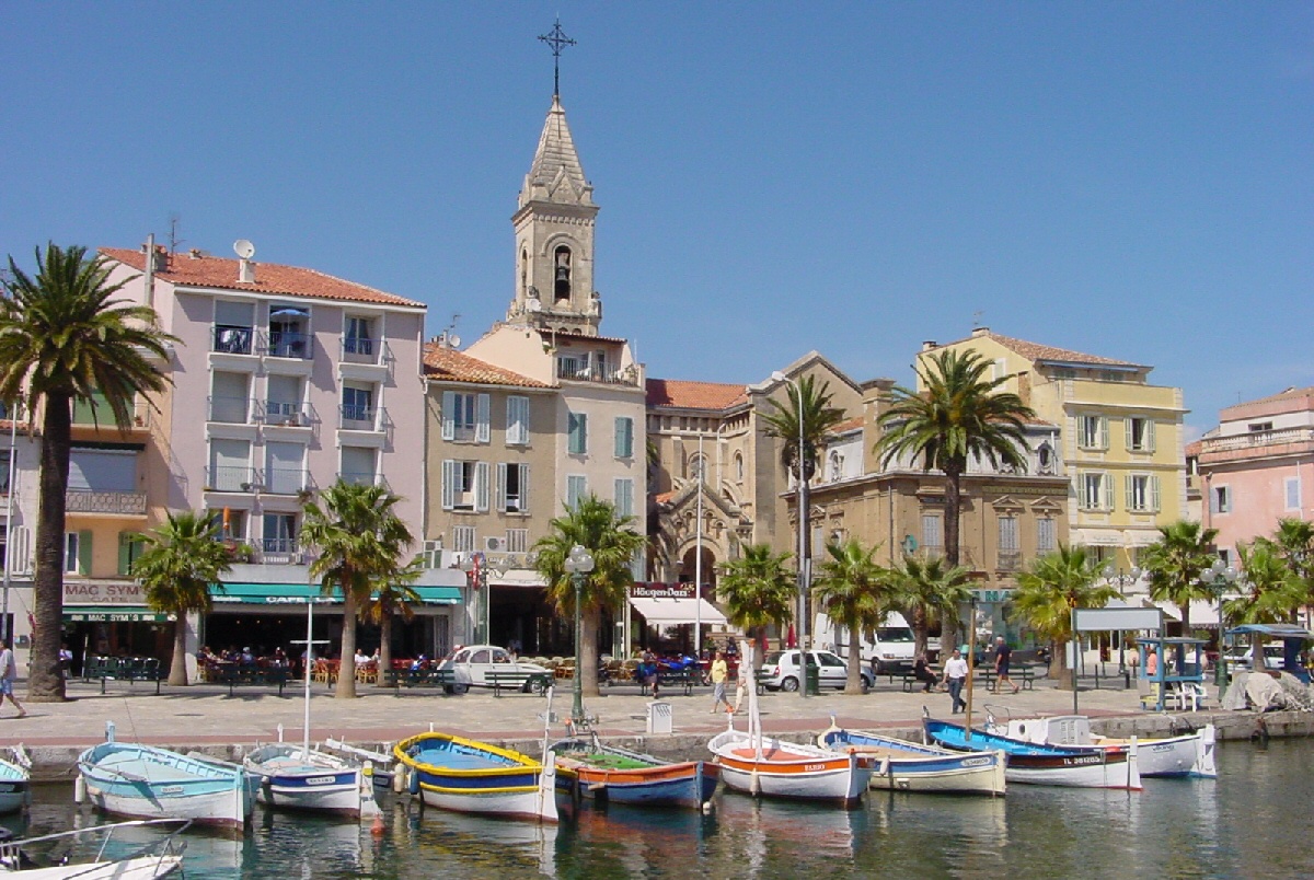 Vue de Sanary-sur-Mer