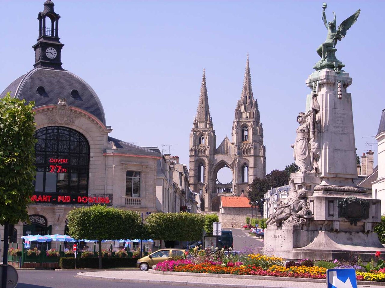 Vue de Soissons