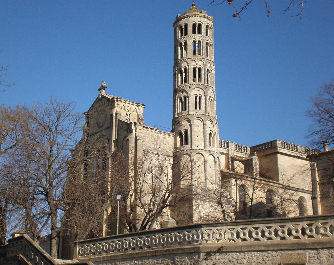 Vue de Uzes
