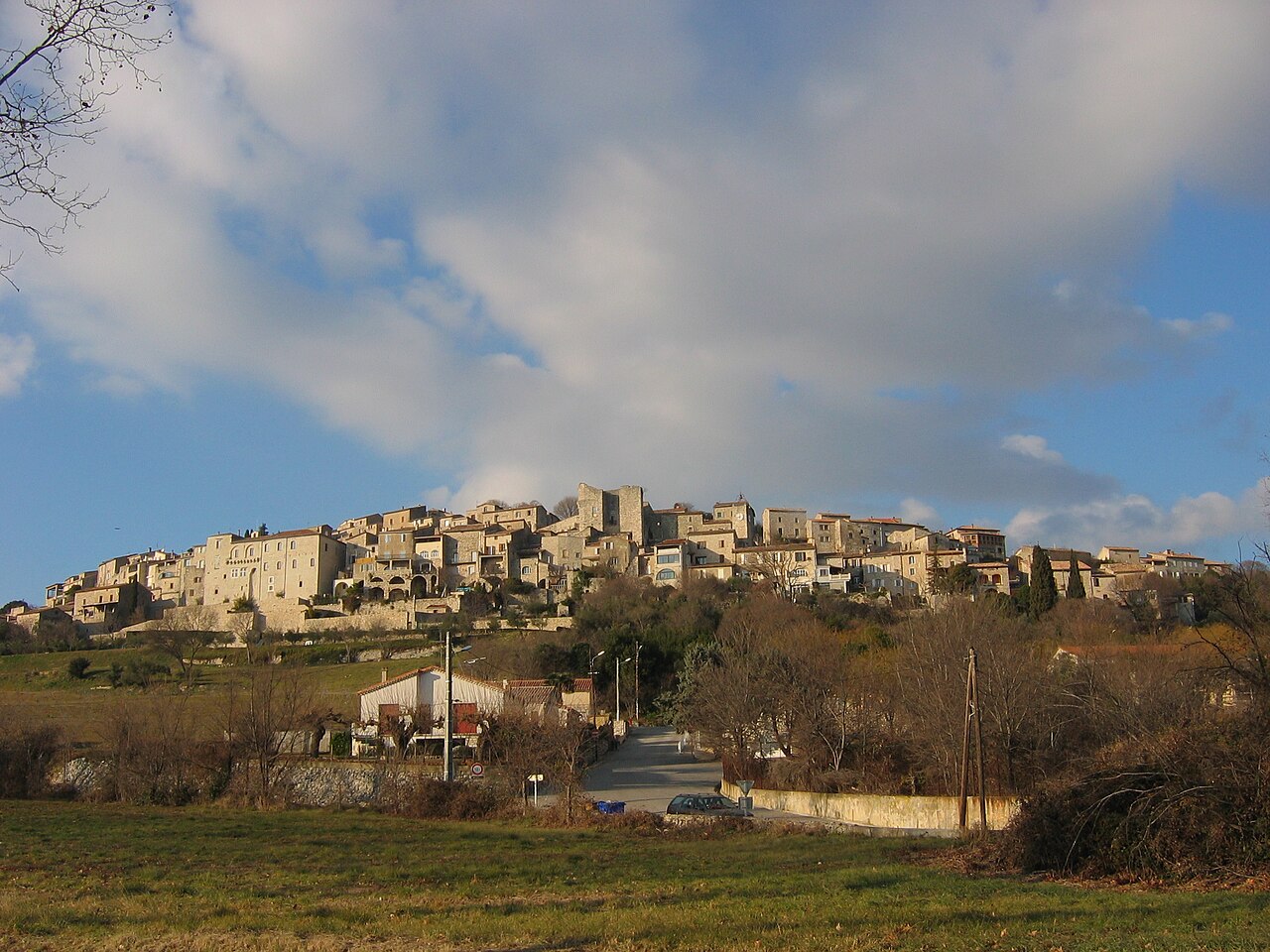 Vue de Vezenobres