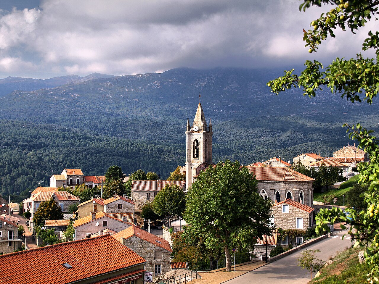 Vue de Zonza